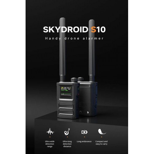 Детектор-обнаружитель дронов SKYDROID S-10 / «СОКОЛ 10» в Санкт-Петербурге портативный всенаправленный