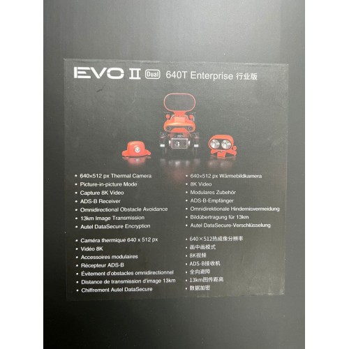 Квадрокоптер Autel Robotics EVO II Dual 640T (Thermal) Enterprise в самой максимальной топовой комплектации в Санкт-Петербурге