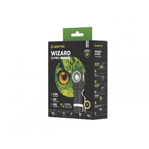 Мультифонарь Armytek Wizard C2 Pro Magnet USB (теплый свет) в Санкт-Петербурге