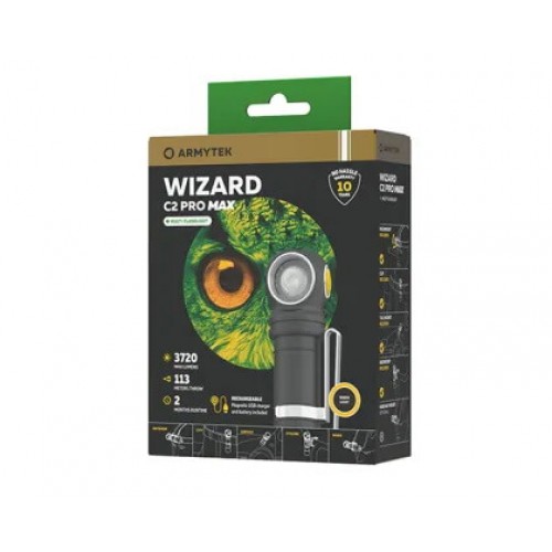 Мультифонарь Armytek Wizard C2 Pro Max Magnet USB (теплый свет) в Санкт-Петербурге